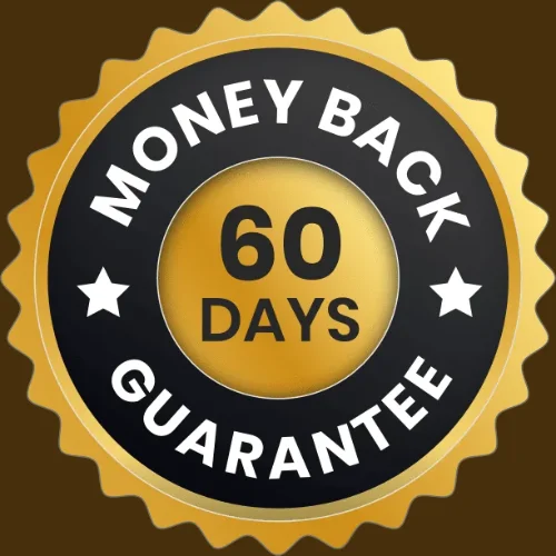 Alpha Honey Money Back Guarantee Seal